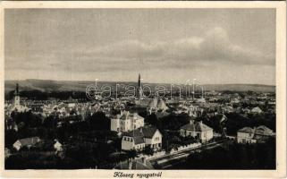 1936 Kőszeg, látkép nyugatról. Róth Jenő kiadása (EK)