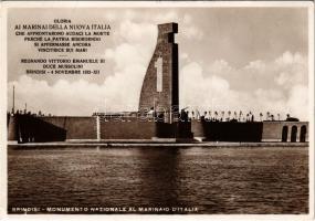 Brindisi, Monumento Nazionale al Marinaio dItalia / Italian Navy (Regia Marina), WWI hero mariners monument (EK)