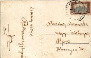 1920 Biharnagybajom, Fogyasztási és értékesítő szövetkezet üzlete, posta (EB)