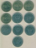 2003-2006. 20Ft "Deák" (4x), 50Ft "Vöröskereszt" (6x) T:2,2/3+