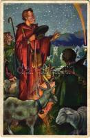 Religious art postcard. W.R.B. & Co. Serie 22-95. (kopott sarkak / worn corners)