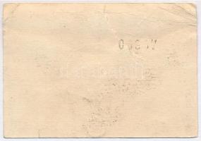 ~1980. "Téglajegy a XX: kerületi KISZ-Úttörő tábor felépítésének segítésére" 5Ft értékben ...