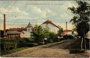 1912 Békéscsaba, M. kir. selyemfonoda
