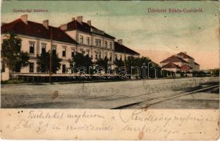 1906 Békéscsaba, Gyalogsági laktanya (EK)