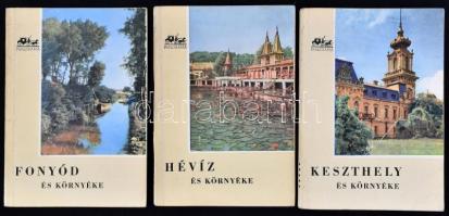 Panoráma Útikönyvek Balatoni sorozata I-X. kötet, teljes. (A teljes sorozat egyben ritka!) 
I. köt....