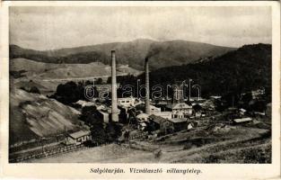 Salgótarján, vízválasztó villanytelep