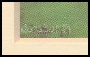 Picasso ofszet nyomat paszpartuval, fóliázott, új állapotban. Lap méret 20x30 cm