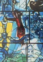 Marc Chagall ofszet nyomat paszpartuval, fóliázott, új állapotban. Lap méret 30x40 cm