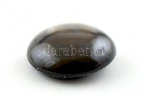 Sötétbarna, csillag zafír. 1,8ct tanúsítvánnyal