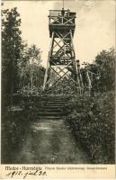 1912 Modor-Harmónia, Modra; Filipek Sándor kilátótorony. May Samu kiadása / Aussichtsturm / lookout tower