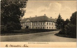 Nyitraszerdahely, Nyitra-Zerdahely, Nitrianska Streda; Zerdahelyi kastély / castle