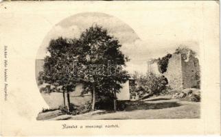1901 Murány, Murányalja, Podmurán, Murán; vár. Büchler Béla kiadása / castle (fa)