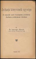 Löwinger Sámuel: Zecharja könyvének egysége. 
A második zsidó honalapítás problémái Zecharja próféc...
