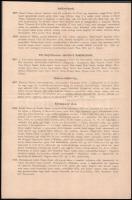 1883 M. kir belügyminisztérium körözvényei. elveszett, ellopott tárgyak, talált gyermek, stb 4 p