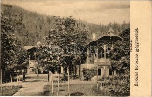 1908 Borosznó-fürdő, Brusno-kúpele (Borosznó, Brusznó, Brusno); fürdőház / spa