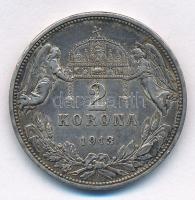 1913KB 2K Ag "Ferenc József" T:2 patina, ph. 
Adamo K6