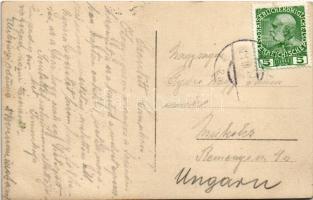 1912 Abbazia, Opatija; hajókirándulás / boat trip. photo