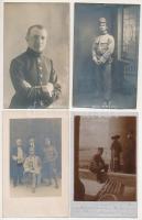 9 db RÉGI első világháborús osztrák-magyar katonai fotó / 9 pre-1945 WWI K.u.k. military photos