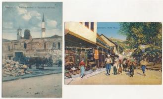 15 db RÉGI bosnyák képeslap / 15 pre-1945 Bosnian postcards