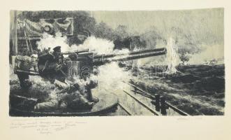 cca 1960 össz. 9 szovjet szocreál és történelmi nyomat és sokszorosított grafika, 2 db Lenint ábrázo...