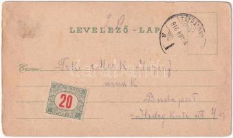 1916 Alsótátrafüred, Tátrafüred, Unter-Schmecks, Dolny Smokovec (Tátra, Magas Tátra, Vysoké Tatry); ...