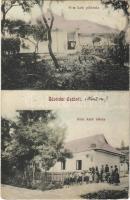 1914 Csáb, Cebovce; Római katolikus iskola és plébánia / Catholic school and parish (r)