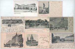 Budapest - 20 db régi 1905 előtti képeslap / 20 pre-1905 postcards