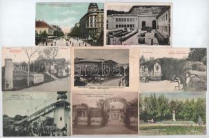 Budapest - 32 db régi előtti képeslap sok ma már nem létező épülettel + 2 mini lappal / 32 pre-1945 ...