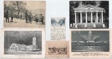 Budapest - 32 db régi előtti képeslap sok ma már nem létező épülettel + 2 mini lappal / 32 pre-1945 ...