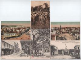 53 db RÉGI külföldi város képeslap francia gyarmati, észak-afrikai és tengerentúli francia területek...