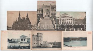 45 db RÉGI orosz város képeslap / 45 pre-1945 Russian town-view postcards