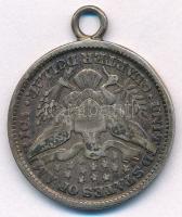 Amerikai Egyesült Államok 1892. 25c Ag "Barber" T:3 USA 1892. 25 Cents Ag "Barber&quo...