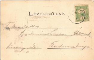 1903 Tiszolc, Tisovec; Nagy viadukt. Tiszolc-völgyi fogaskerekű vasút Breznóbánya és Tiszolc között,...