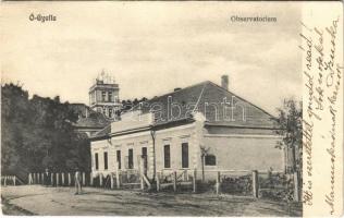 Ógyalla, Stara Dala, Hurbanovo; Obszervatórium. Pannonia nyomda. E.D.K. 202. / observatory (EK)