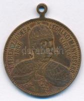 1896. "Árpád a honalapító 896-1896 / I. Ferencz József a legalkotmányosabb király 1896" Br...