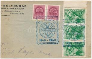 Mamafiatalító Takaros. Tervezte: Tüdős Klára / Hungarian fashion advertisement + "1840-1940 Bud...