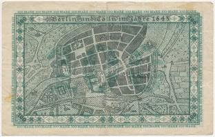 Német Birodalom / Weimari Köztársaság / Berlin 1922. 100M T:III
German Empire / Weimar Republic / B...