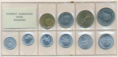 1984. 2f-20Ft (10xklf) érmés forgalmi sor fóliatokban T:1 Adamo FO17