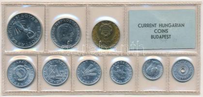 1978. 2f-10Ft (9xklf) érmés forgalmi sor fóliatokban T:1 Adamo FO11