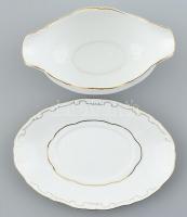 Zsolnay tollazott 25 részes étkészlet. Barokk mintás fehér étkészlet, kézi festésű tollazott aranyoz...