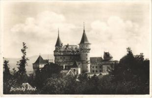 1929 Bajmóc, Bojnice; Gróf Pálffy várkastély / Bojnicky hrad / castle