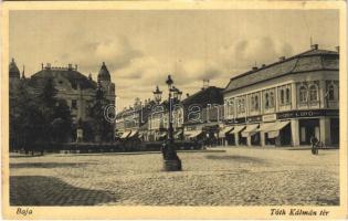 Baja, Tóth Kálmán tér, Wagner üzlete (fl)