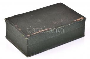 Bakony borotvaélező készülék kartondoboza, kisebb kopásnyomokkal, 14x9x4,5 cm