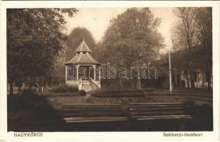 Nagykőrös, Széchenyi fürdőkert. Németh Sándor kiadása