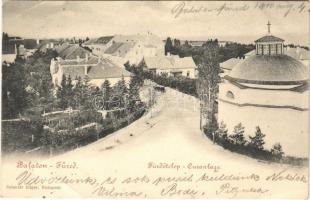 1900 Balatonfüred, fürdőtelep. Schmidt Edgar (EB)