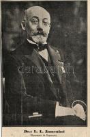 L. L. Zamenhof inventor of the Esperanto