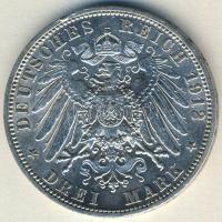 Német Birodalom/Császárság/Poroszország 1912. 3M Ag II.Vilmos T:2/3+ kis ph