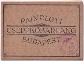 Budapest III. Pálvölgyi cseppkőbarlang - leporello 6 képpel (non PC)