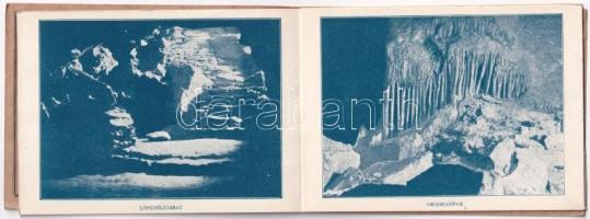 Budapest III. Pálvölgyi cseppkőbarlang - leporello 6 képpel (non PC)