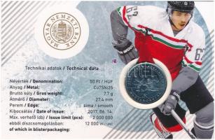 2018. 50Ft "Jégkorong Világbajnokság" az érme az elsőnapi verethez hasonló bliszterben: &q...